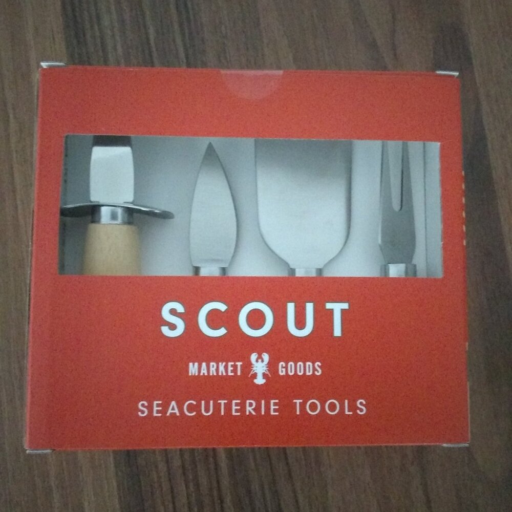 Seacuterie Tools Set of 4 Seafood charcuterie Tools Brand New in Box